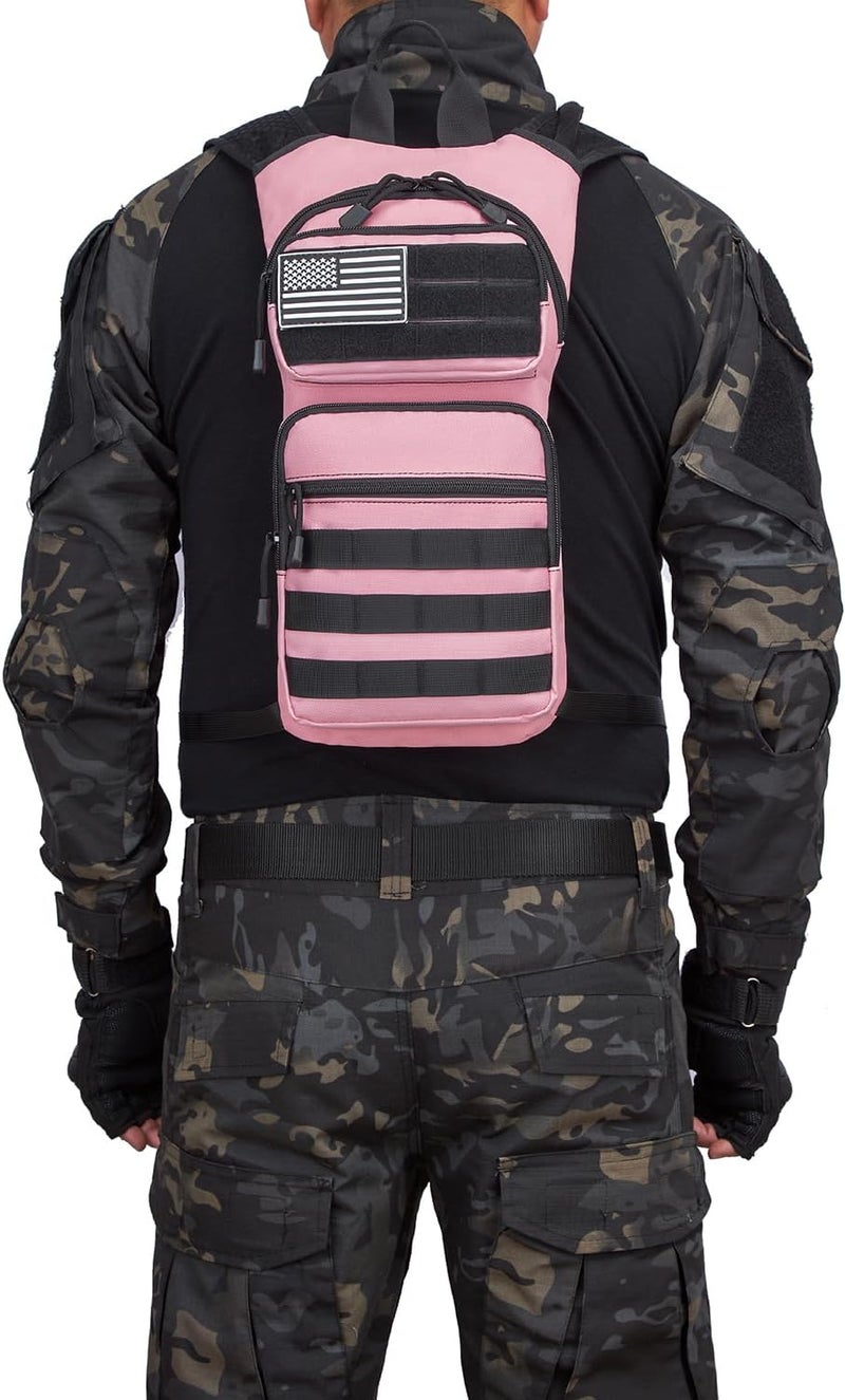 ATBP Insulated Water Hydration Pack Bag with 3L TPU Bladder Tactical Molle Hydration Backpack for Hiking Cycling Running - Image 5
